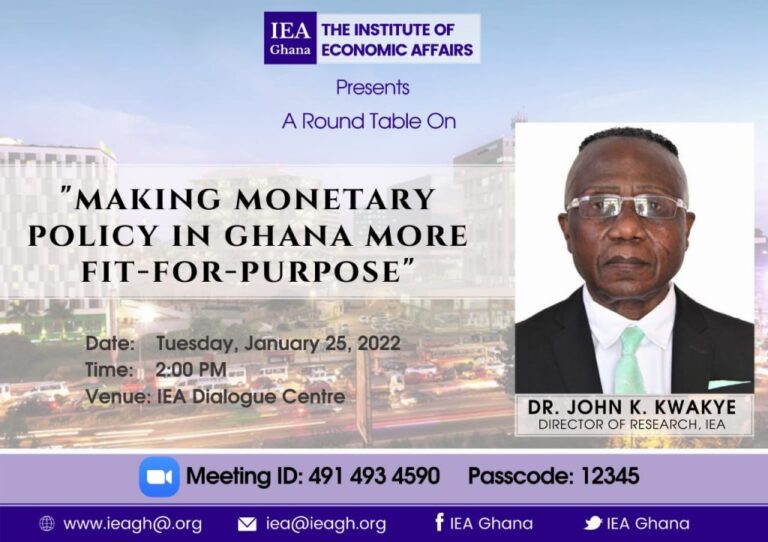 Institute of Economic Affairs is inviting you to a scheduled Zoom meeting – Institute of Economic Affairs (IEA) Ghana Institute of Economic Affairs is inviting you to a scheduled Zoom meeting