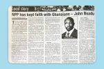 Policy Dialogue: Conversation on the NPP Manifesto