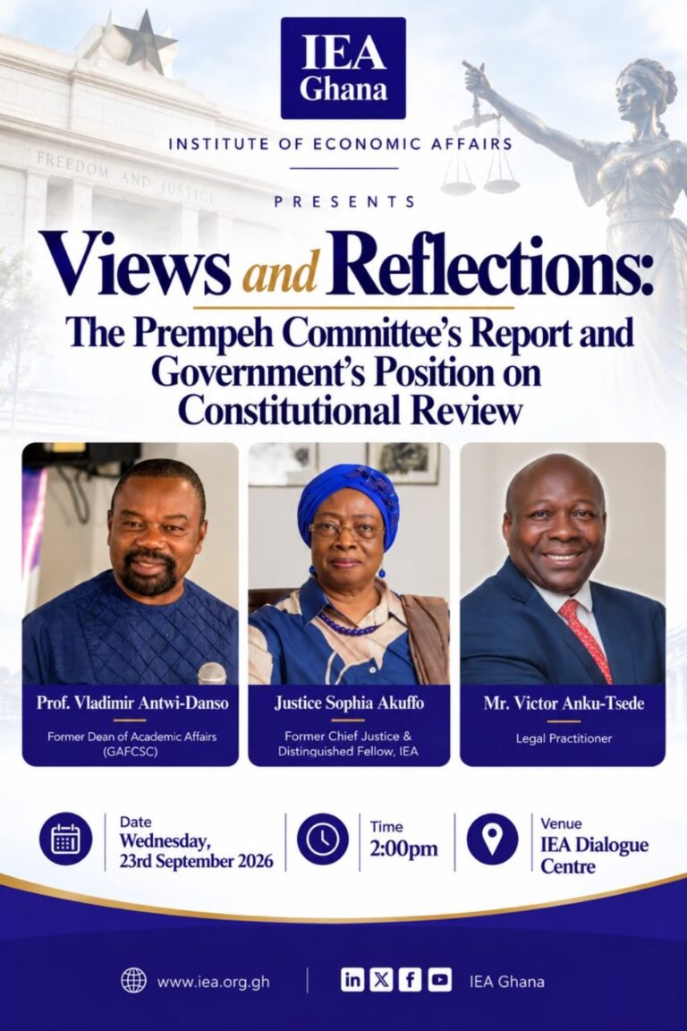 IEA Constitutional Review Series – Opening Edition