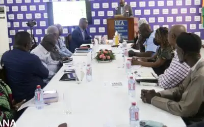 A POLICY DISCUSSION AT THE INSTITUTE OF ECONOMIC AFFAIRS