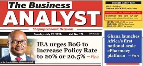 Cost of Borrowing to Surge as IEA proposes Policy Rate of 20% or 20.5%