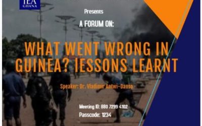 What Went Wrong in Guinea? Lessons Learnt