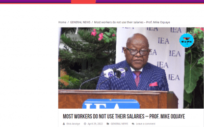 Most Workers do not Use Their Salaries